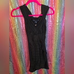 French Connection black bandage dress US4